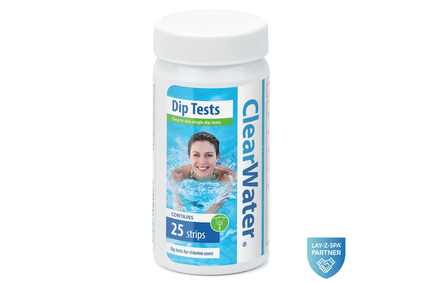 ClearWater 3-in-1 Hot Tub Test Strips x 25 - Image 3