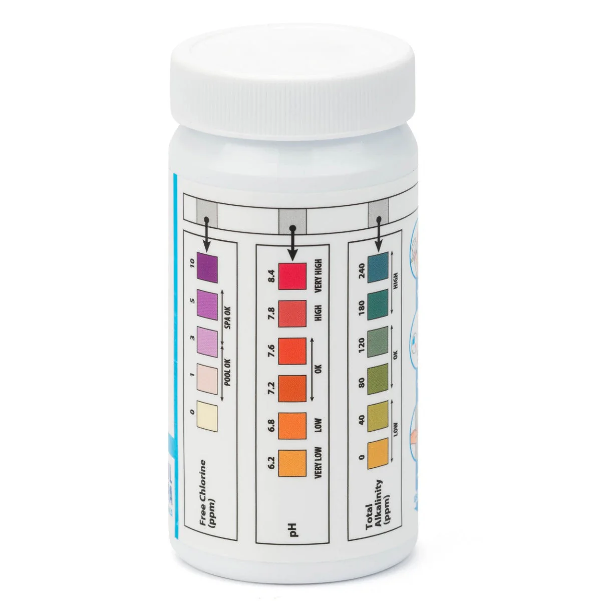 ClearWater 3-in-1 Hot Tub Test Strips x 50 - Image 5