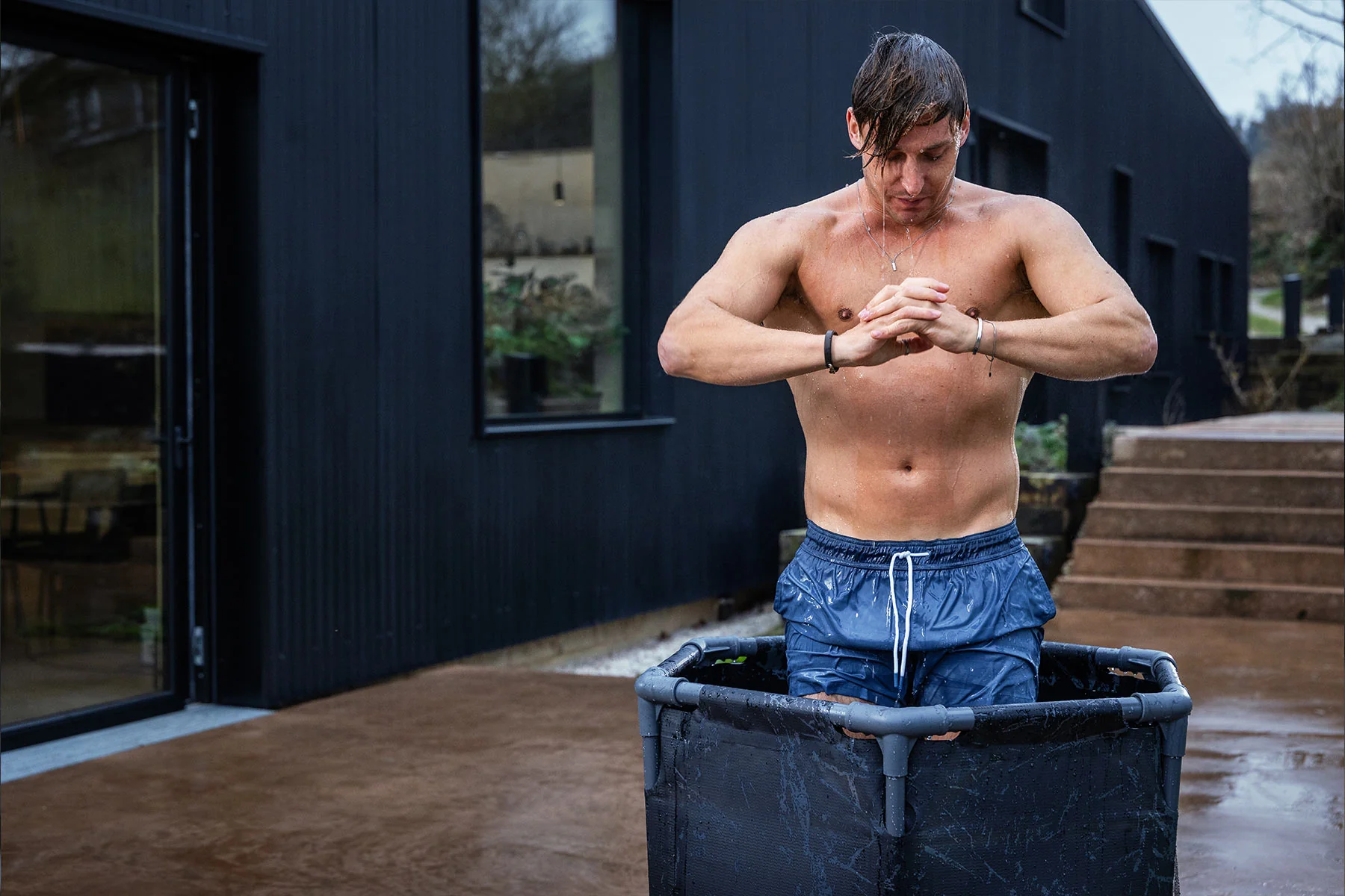 Glacial Dip™ Ice Bath Cold Plunge Recovery Pod with Pump - Image 10