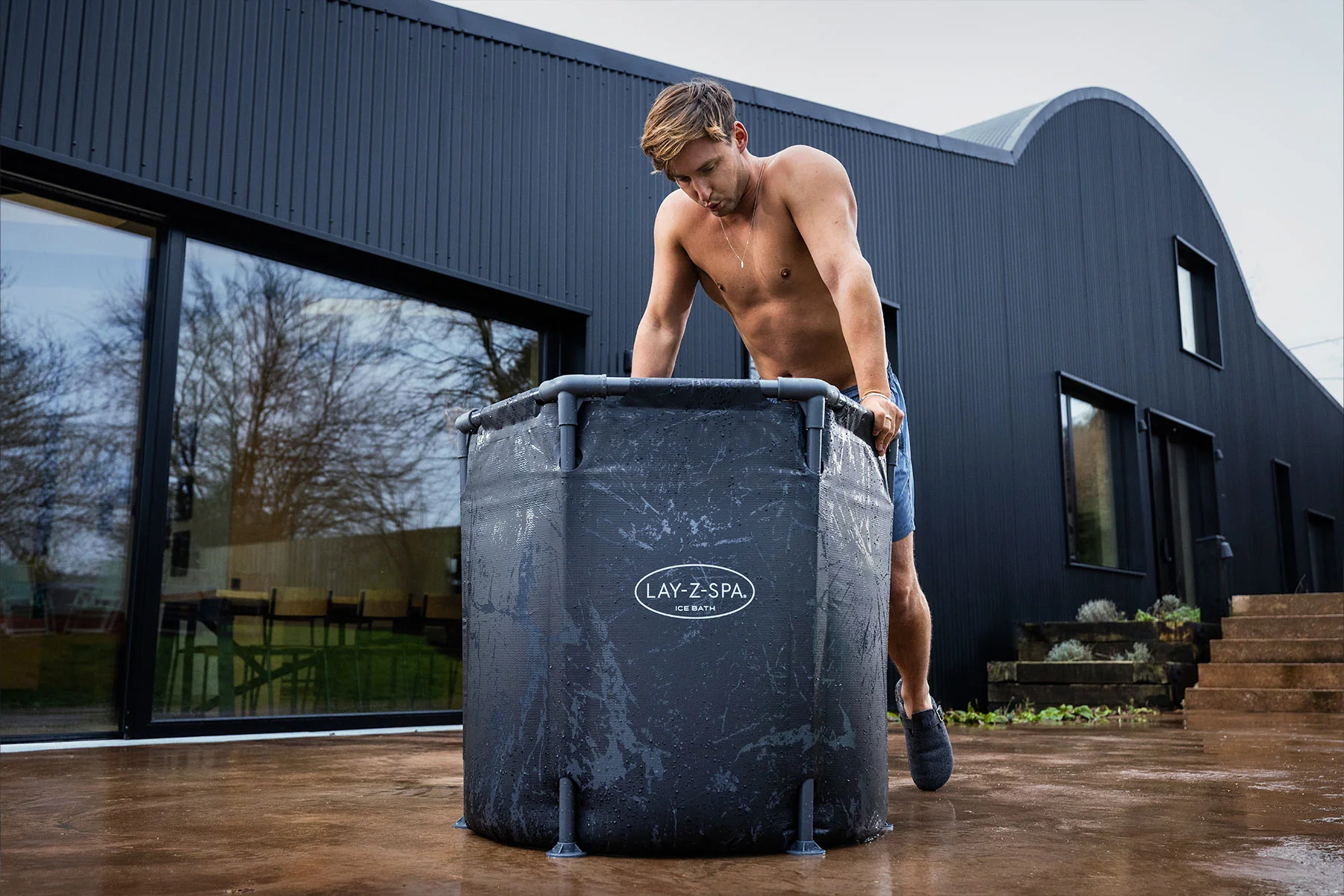 Glacial Dip™ Ice Bath Cold Plunge Recovery Pod with Pump - Image 11
