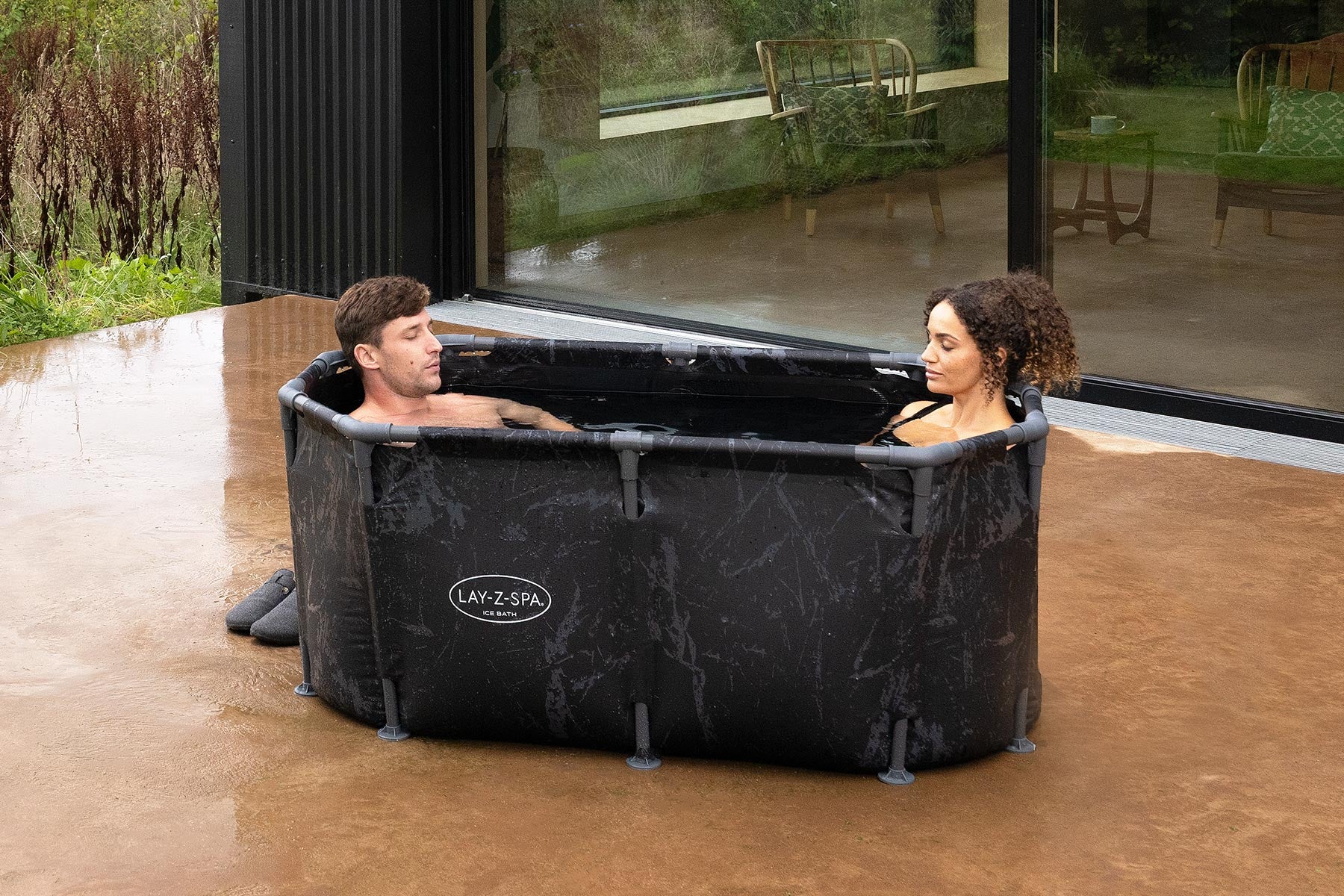 Glacial Dip™ Ice Bath Cold Plunge Recovery Tub with Pump - Image 4