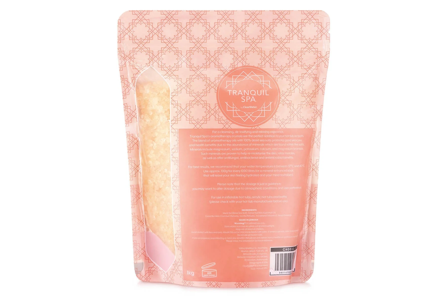 Tranquil Spa Dead Sea Salts - Coconut & Vanilla - Image 5