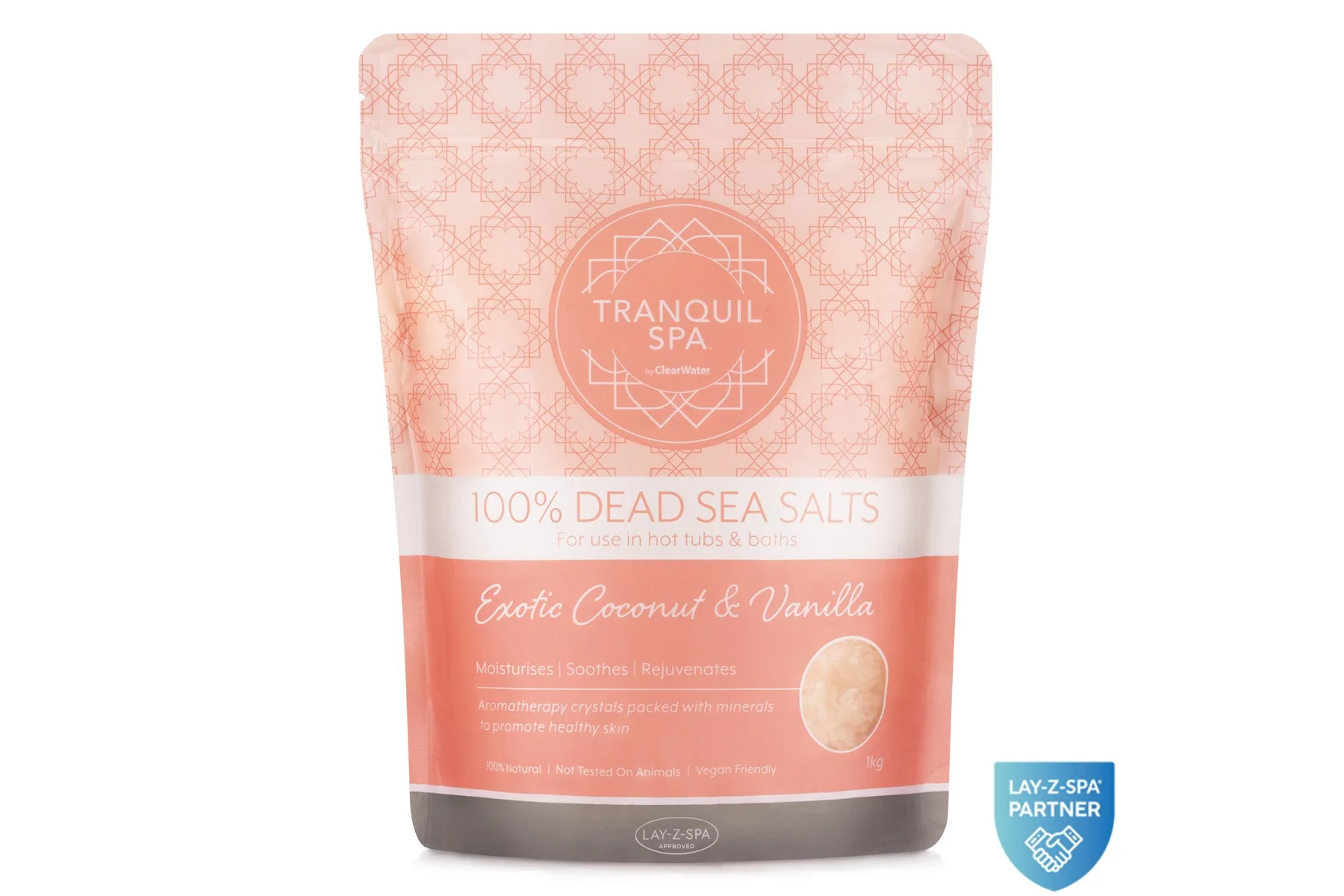 Tranquil Spa Dead Sea Salts - Coconut & Vanilla - Image 6